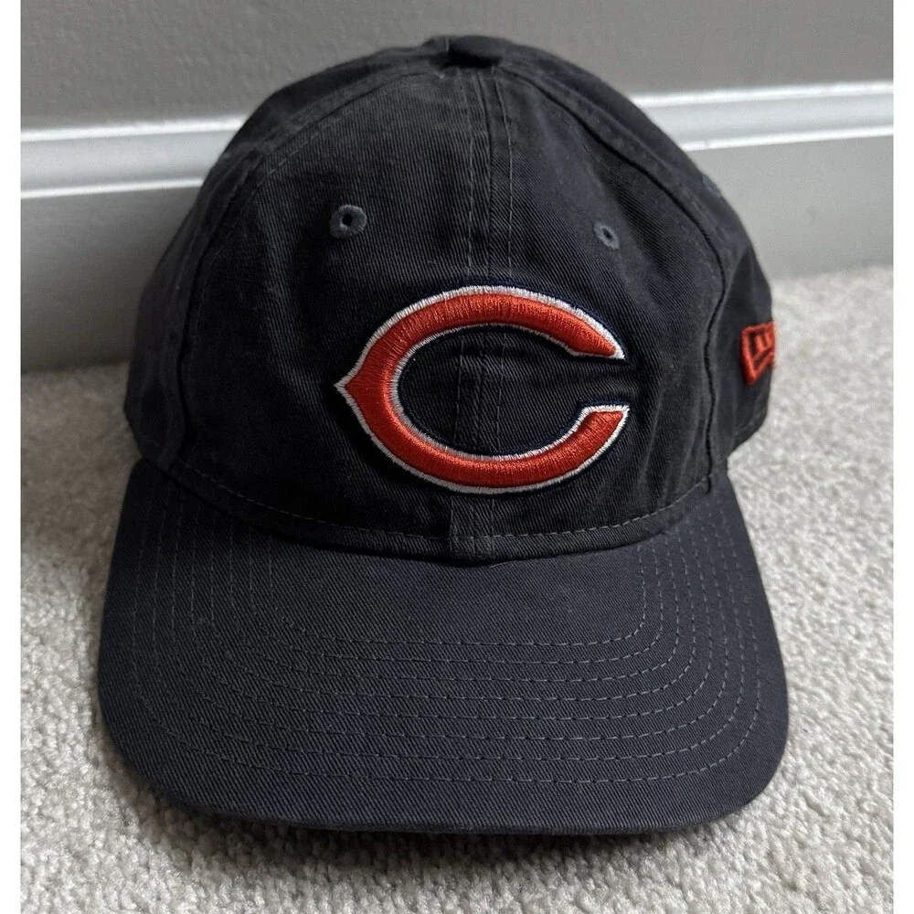 Chicago Bears Youth Hat Adjustable Strap Navy